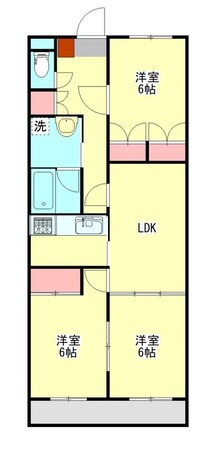 シャトー美堀台の物件間取画像